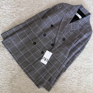 ☆早い者勝ち 美品【ZARA】テクスチャー ボンバージャケット-