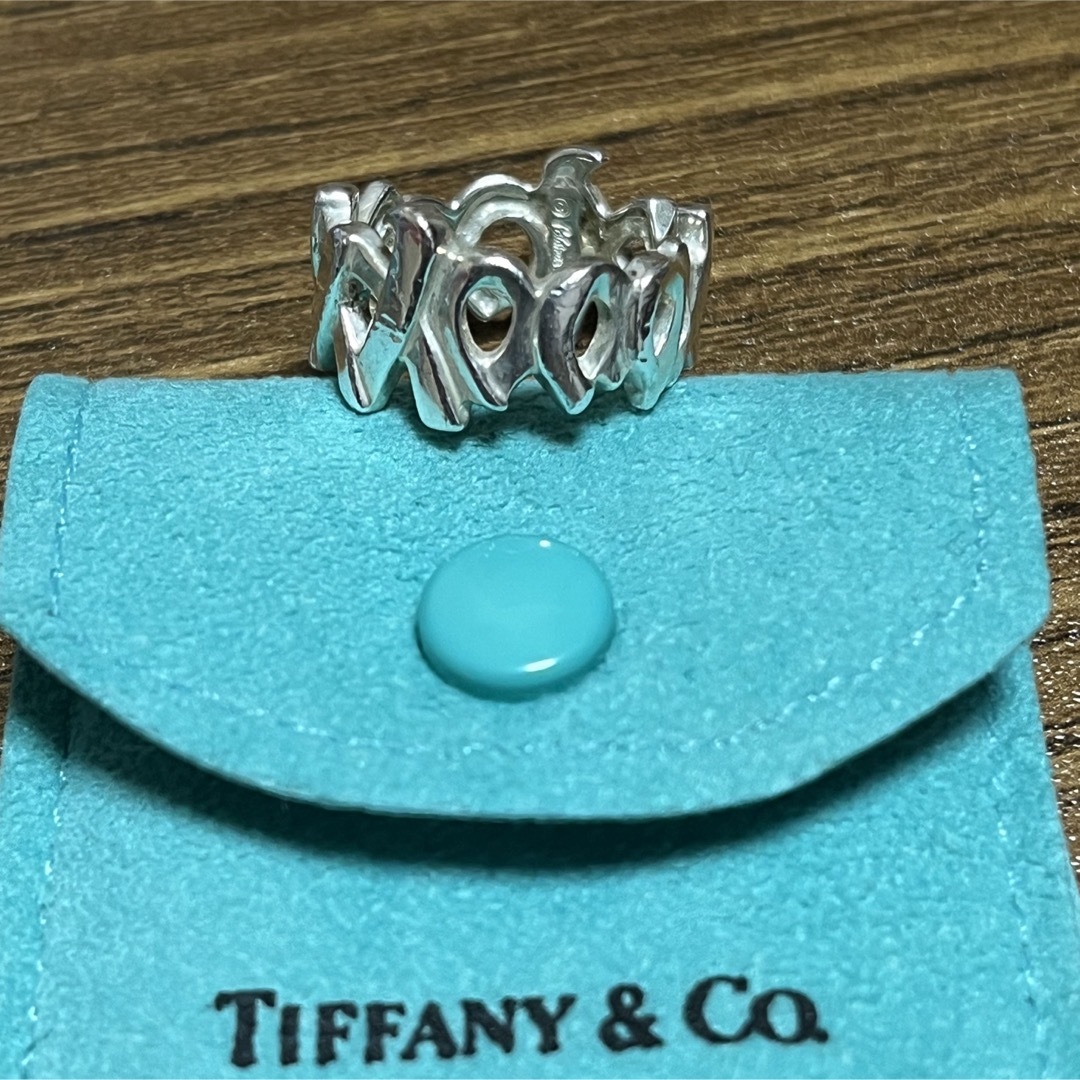 TIFFANY&Co. パロマピカソ ラブ＆キス リング