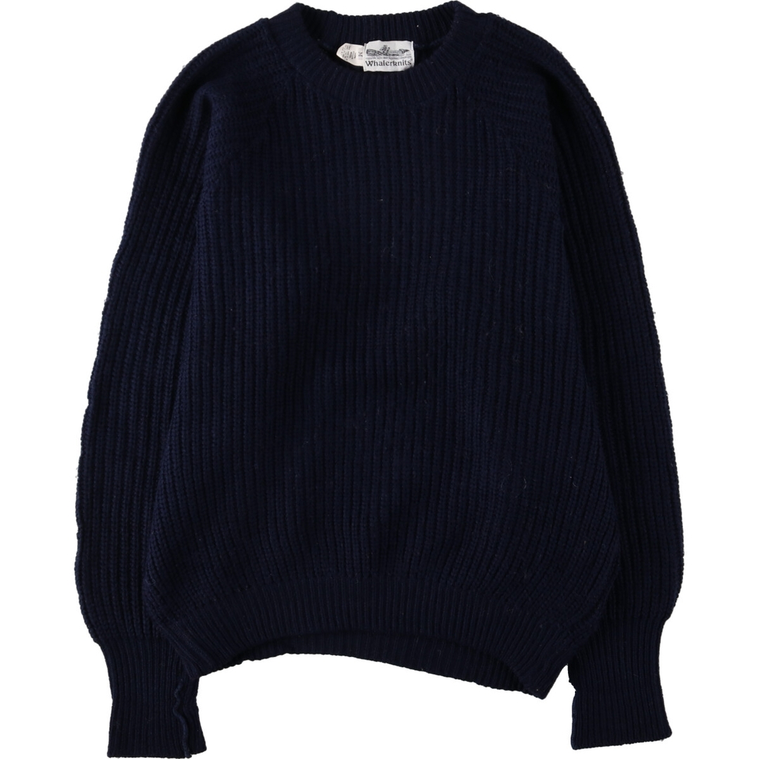 Whalerknits ウールニットセーター USA製 メンズXL /eaa344538ウール100%色