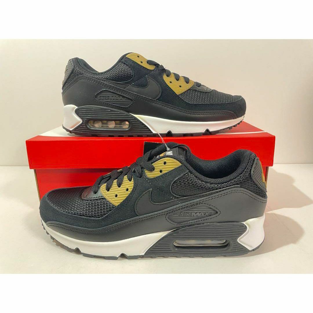 【未使用品】27cm NIKE AIRMAX90 "ブラックゴールド"