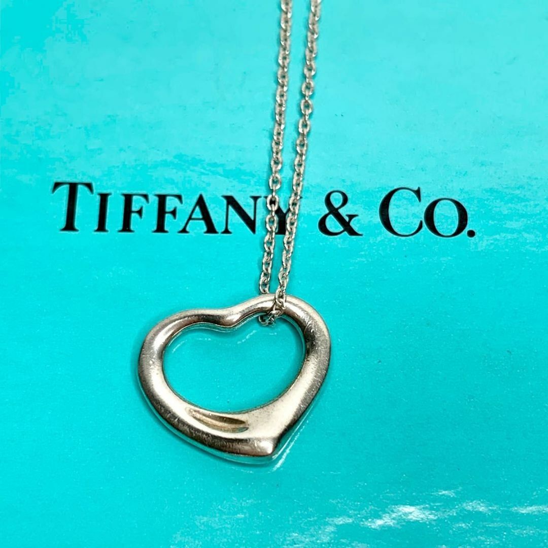 TIFFANYu0026Co ティファニー オープンハート ネックレス エルサ