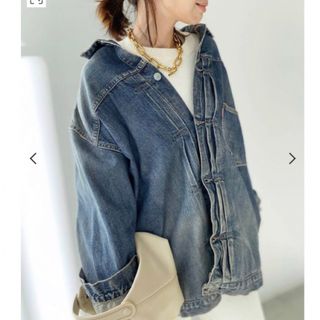 アパルトモンドゥーズィエムクラス(L'Appartement DEUXIEME CLASSE)のSTAMMBAUM/シュタンバウムOVERSIZE DENIM JACKET(Gジャン/デニムジャケット)