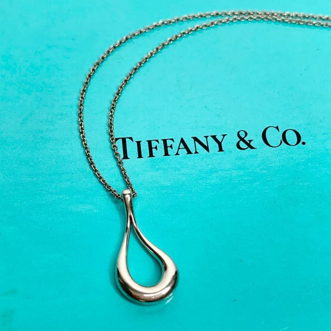 TIFFANY\u0026Co(ティファニー)オープンティアドロップネックレス