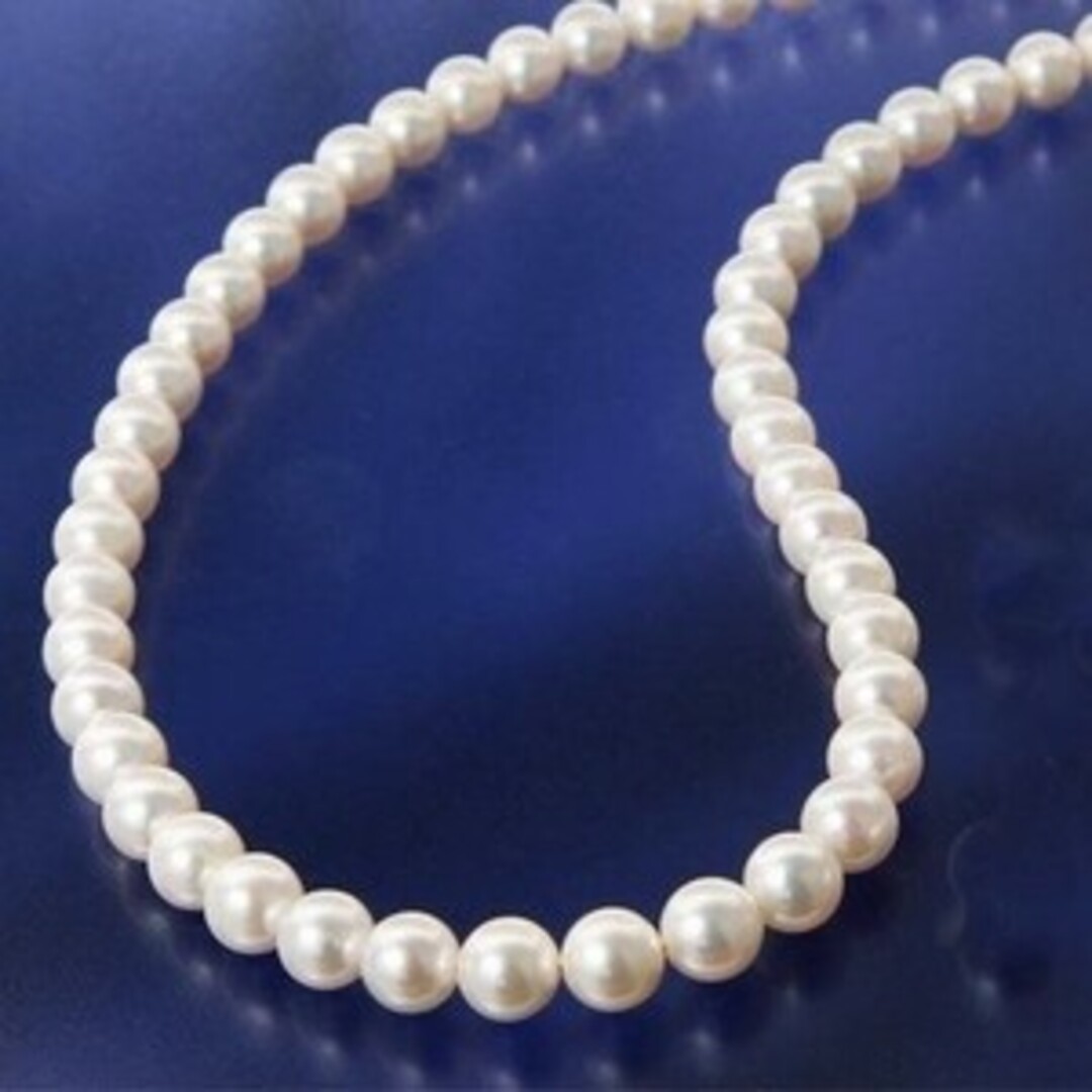 鑑別付】花珠本真珠(あこや真珠) パールネックレス 7.0〜7.5mm-