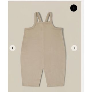 コドモビームス(こども ビームス)のorganic zoo aw23 / Warm Sand Dungarees(ロンパース)