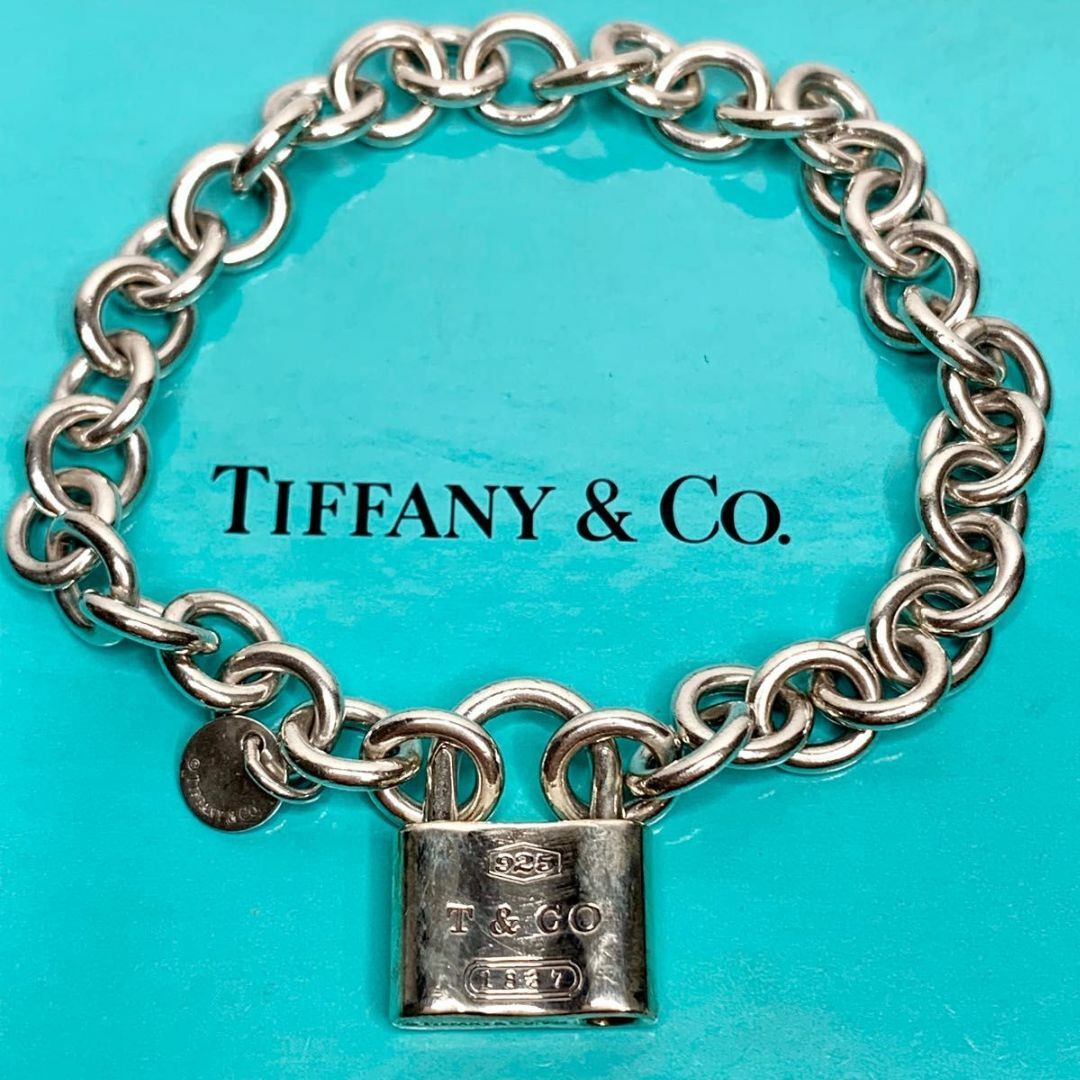 TIFFANY&Co. ティファニー カデナ ロック ブレスレット 1837