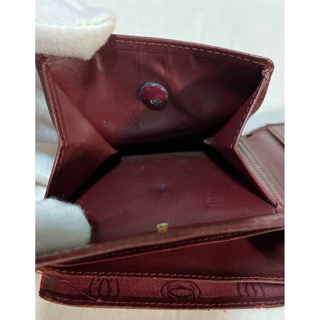 Cartier(カルティエ)のCartier カルティエ マストライン 折り財布 レディース レディースのファッション小物(財布)の商品写真