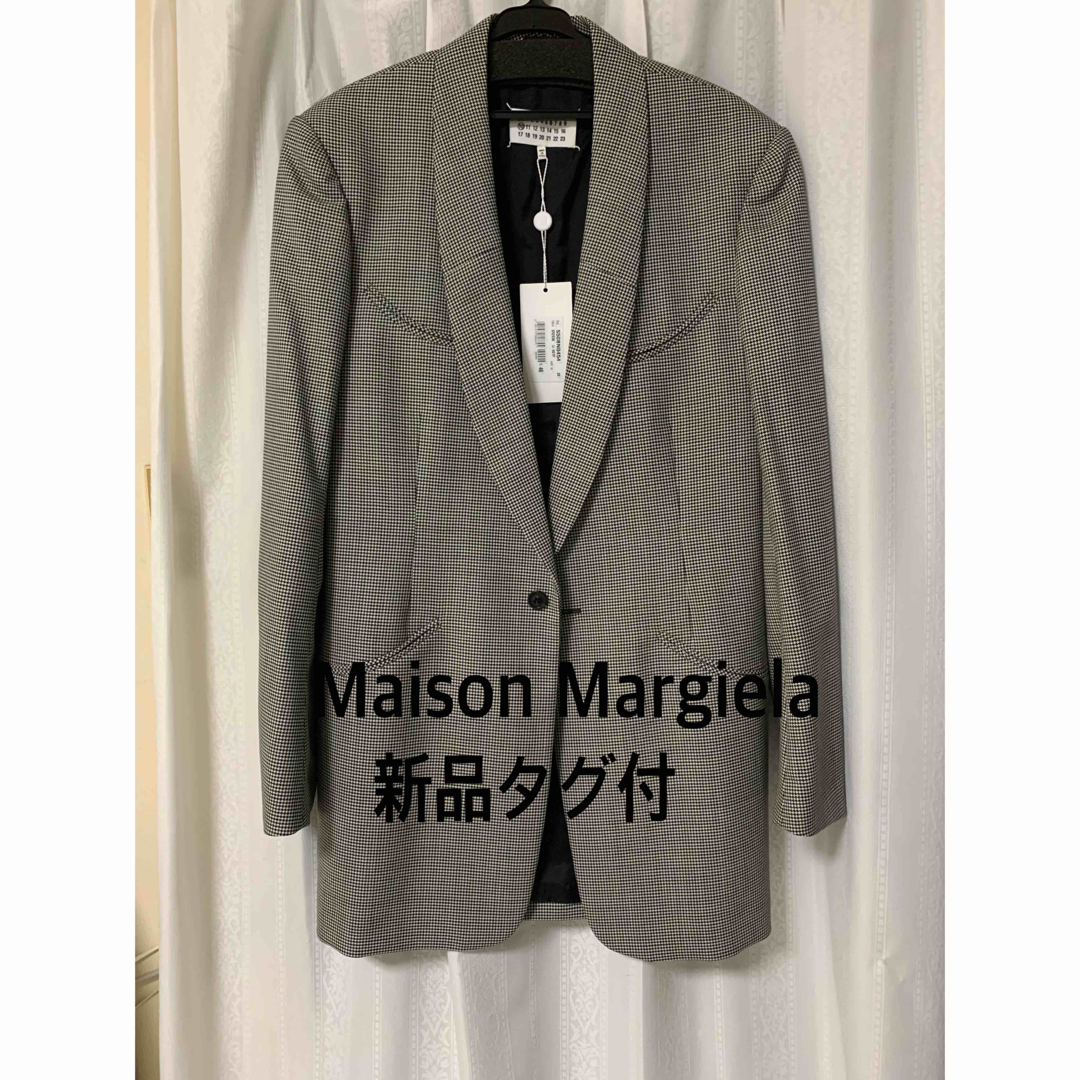 新品タグ付　Maison Margiela メゾンマルジェラ　チェックジャケットlitmus