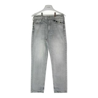 ★upper hights アッパーハイツ デニムパンツ THE EIGHTY'S シルバー size23 タグ付き(その他)