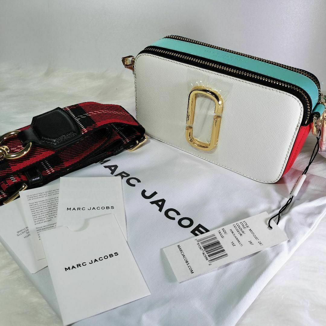 ✨新品✨MARC JACOBS ショルダーバッグ ポーセレンマルチ