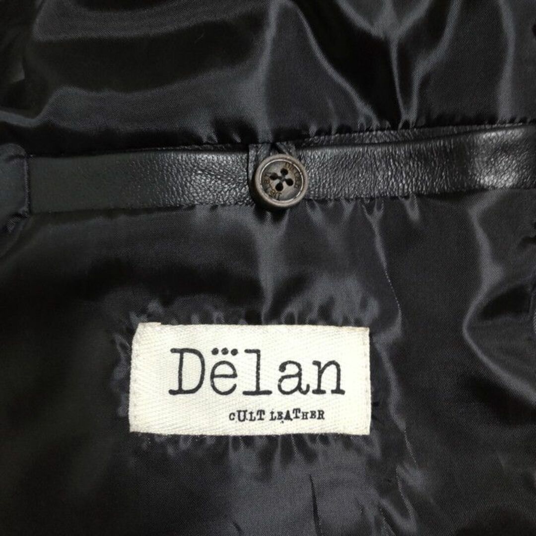 EMMETI - 新品 Delan デラン サイズ54 ブラック レザージャケット