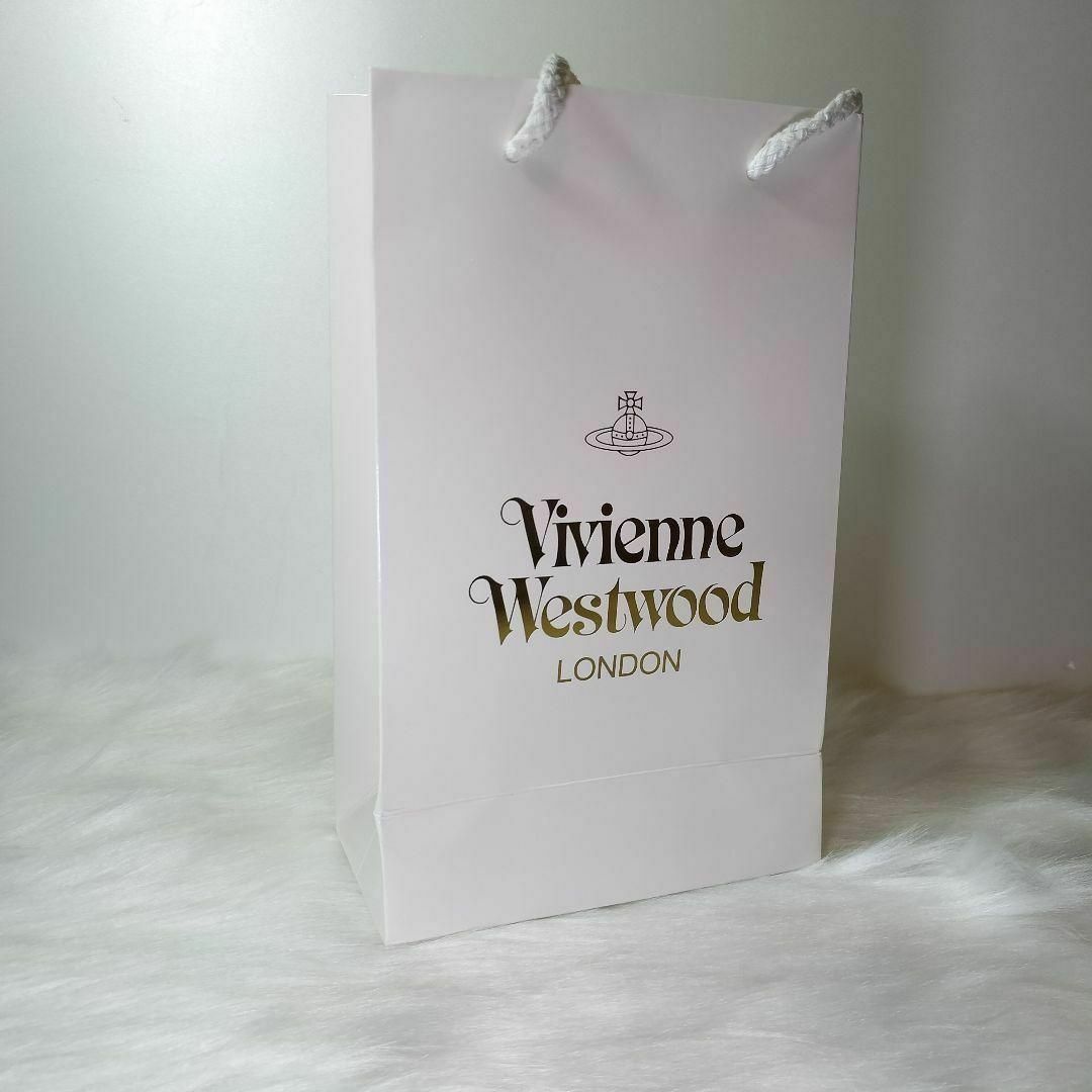 【新品未使用】Vivienne Westwood 三つ折り財布 チェック 白