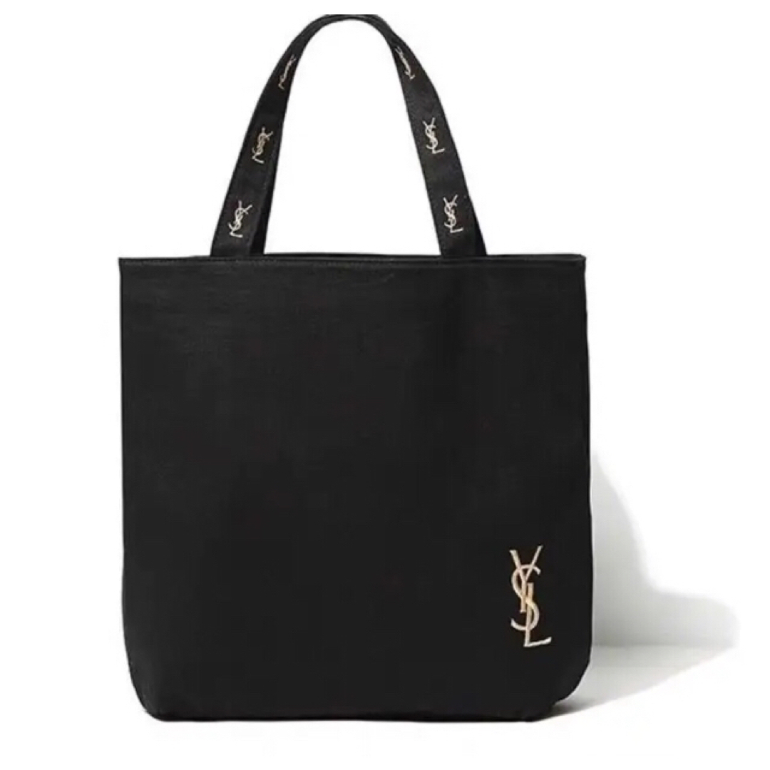 Yves Saint Laurent Beaute(イヴサンローランボーテ)の新品　ノベルティ トートバッグ　ブラック　 レディースのバッグ(トートバッグ)の商品写真