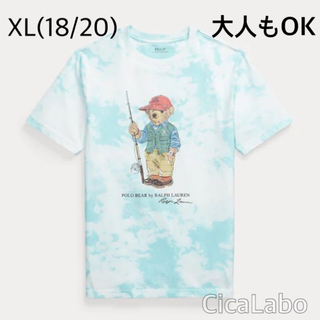 RalphLauren【新品】ラルフローレン ポロベア Tシャツ タイダイ XL