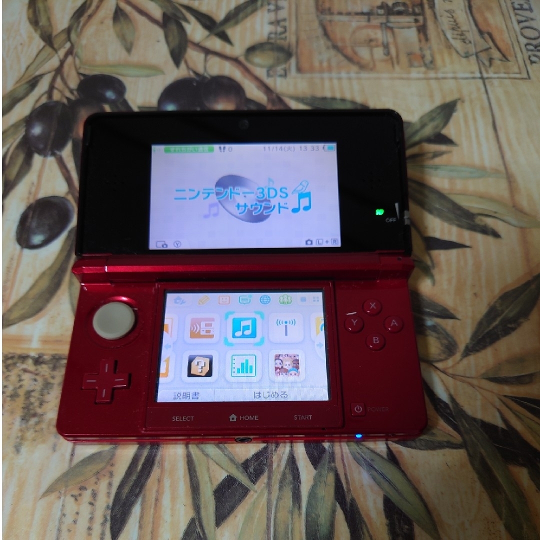ネット限定】 941【液晶美品】ニンテンドー3DS 本体 フレアレッド ネット限定】 941【液晶美品】ニンテンドー3DS 本体 フレアレッド