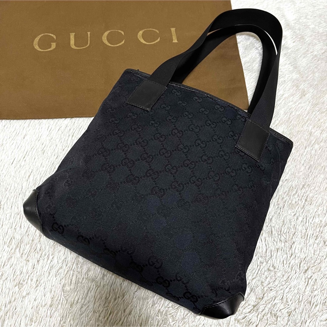 Gucci   美品グッチ トートバッグ 肩掛け GGキャンバス×レザー GG