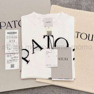 PATOU - PATOU コットンブレンド パトゥ ジャカードニット トップの