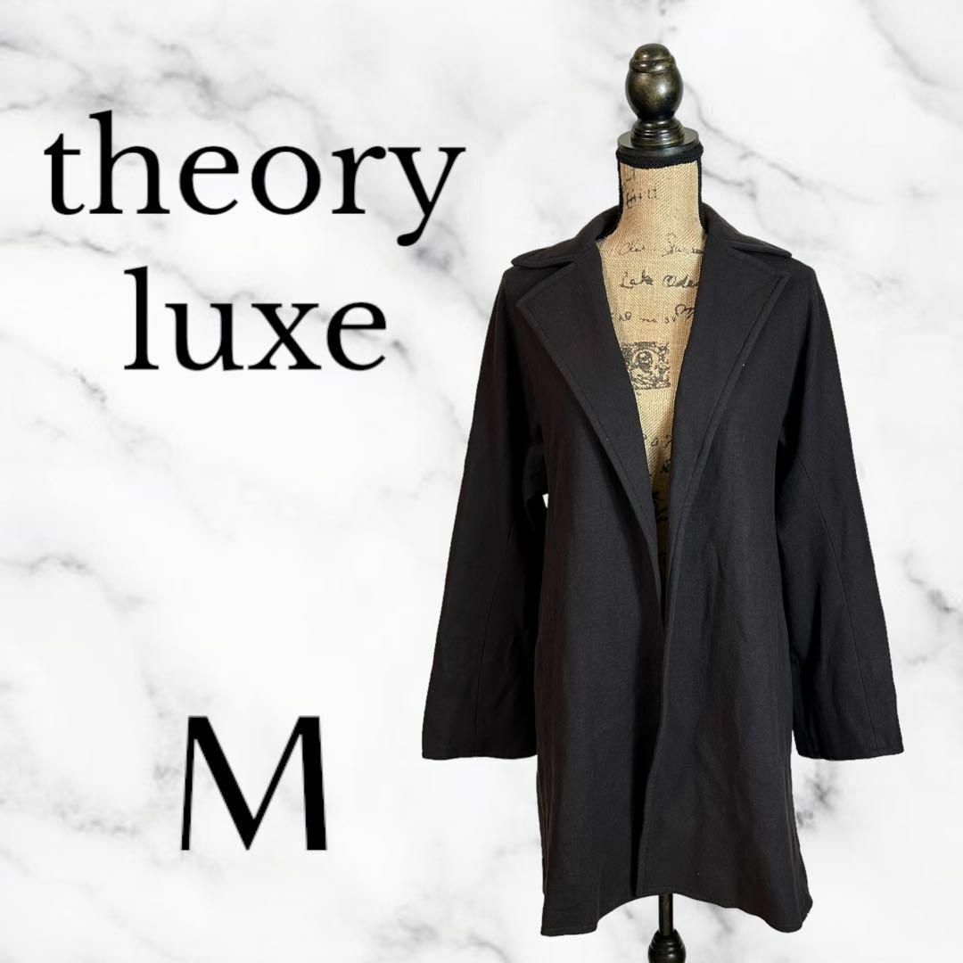 Theory luxe - 【theory luxe】ウールチェスターコート 羽織り ボタン