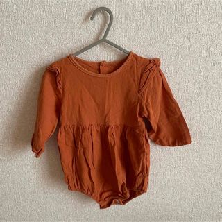 プティマイン(petit main)のハロウィン🎃　韓国ベビー服　ロンパース　80cm　🦇(ロンパース)