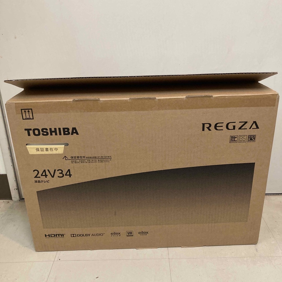 東芝(トウシバ)のTOSHIBA 液晶テレビ REGZA V34series 24V型 24V34 スマホ/家電/カメラのテレビ/映像機器(テレビ)の商品写真