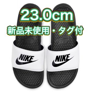 23cm エアマックスココ サンダル AIR MAX KOKO ナイキ　白黒