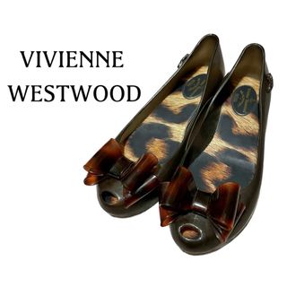 ヴィヴィアンウエストウッド(Vivienne Westwood)のヴィヴィアンウエストウッド　メリッサ レオパード×リボン パンプス(ハイヒール/パンプス)