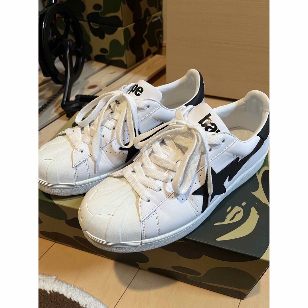 美品！BAPE スカルスタ -