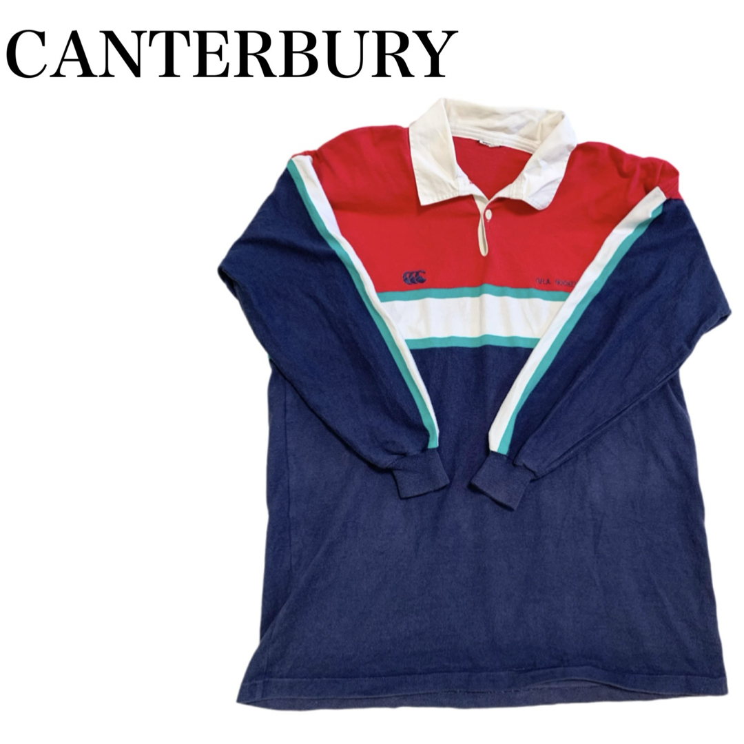 【CANTERBURY】　ポロシャツ ネイビー　カンタベリー　トップス
