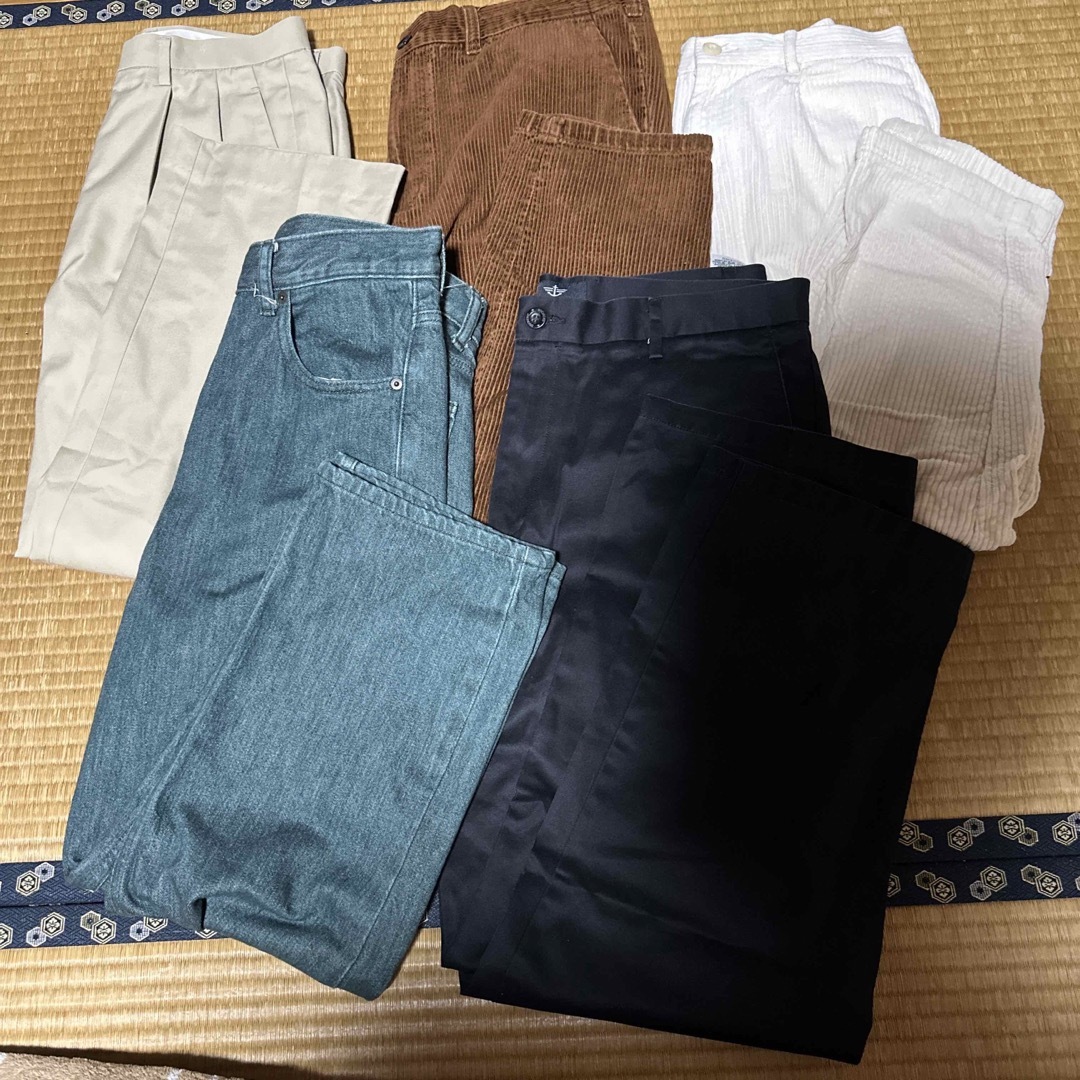 uniqlo dockers デニム　ワークパンツ　チノパン　スラックス　セット