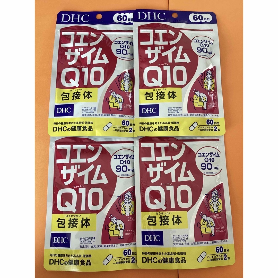 DHC(ディーエイチシー)の【4袋】DHC コエンザイムQ10 包接体 60日分 食品/飲料/酒の健康食品(その他)の商品写真