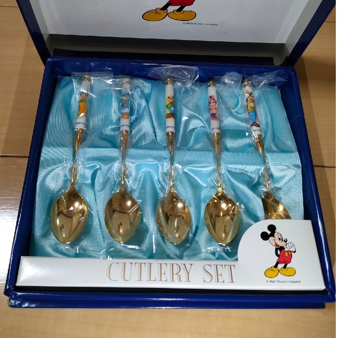 Disney(ディズニー)のDisney スプーンセット インテリア/住まい/日用品のキッチン/食器(カトラリー/箸)の商品写真