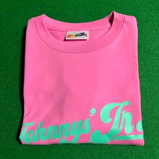 ジャニーズジュニア(ジャニーズJr.)のわっしょい CAMP ドーム Tシャツ ピンク(アイドルグッズ)