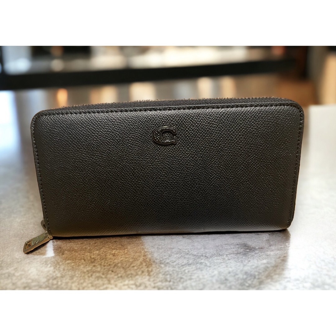 コーチ COACH 長財布 財布 メンズ シンプル ブラック黒 新品 未使用