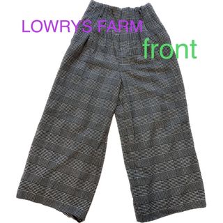 ローリーズファーム(LOWRYS FARM)のLOWRYS FARM  レディース　ワイドパンツ　M(カジュアルパンツ)