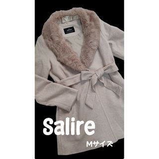 サリア(salire)のサリア//ラビットファー/コート/M(毛皮/ファーコート)