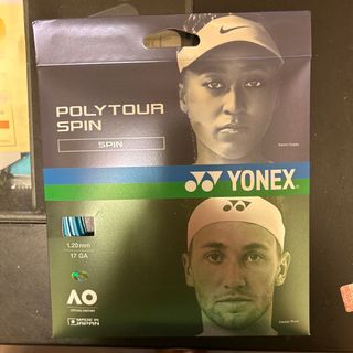 ヨネックス(YONEX)のポリツアースピン　1.20mm ブルー(テニス)