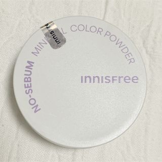 イニスフリー(Innisfree)の【いちご様 専用】ノーセバムミネラルカラーパウダー バイオレット(フェイスパウダー)