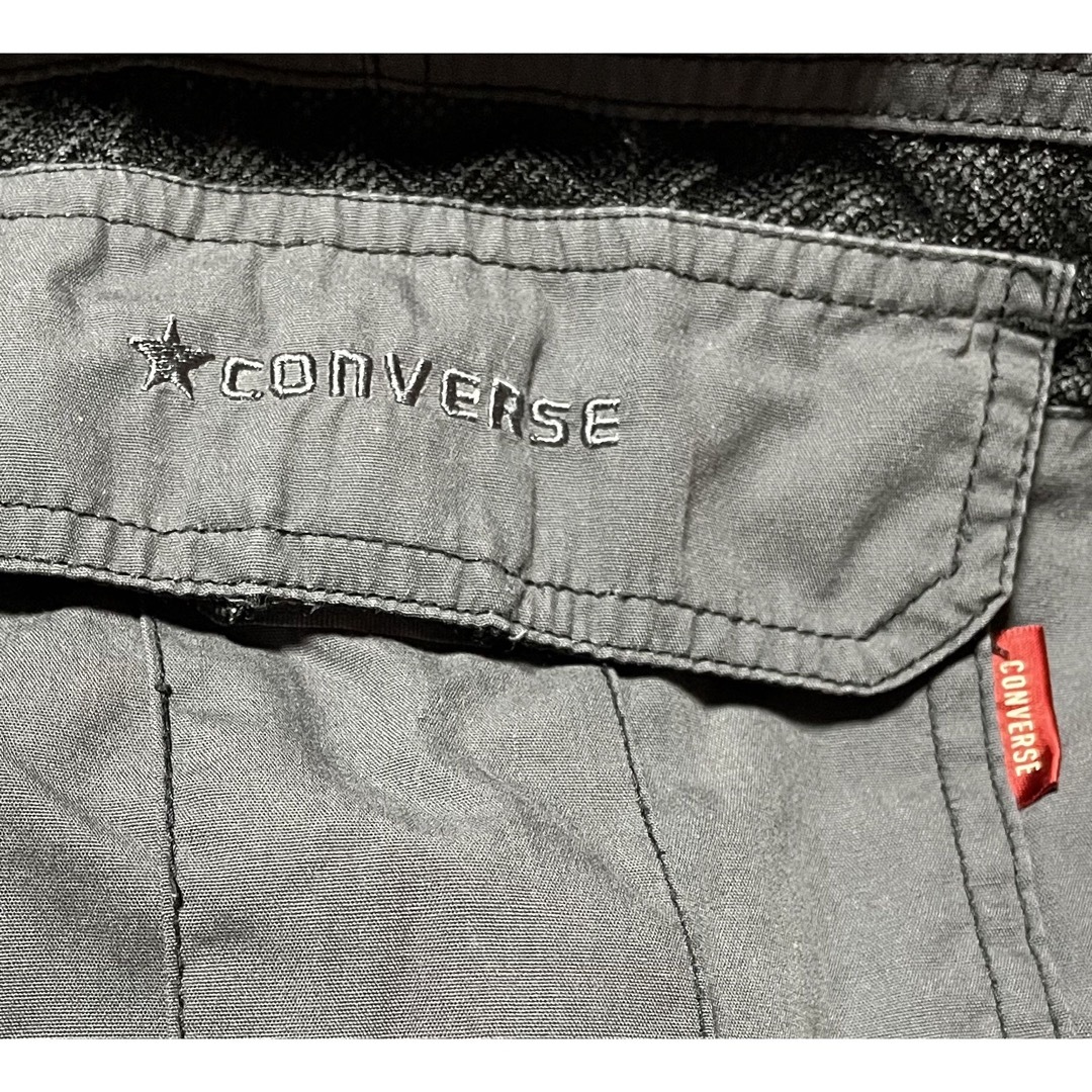 CONVERSE(コンバース)のコンバース　ハーフパンツ　ポケット多数　濃グレー　LLサイズ メンズのパンツ(ショートパンツ)の商品写真