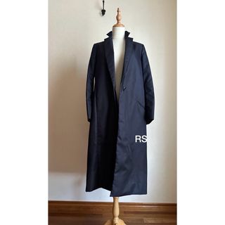 超美品L'Appartement check long slit coat