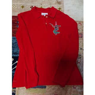 ラコステ(LACOSTE)のLACOSTE   女性用  長袖ポロシャツ   サイズ36(ポロシャツ)