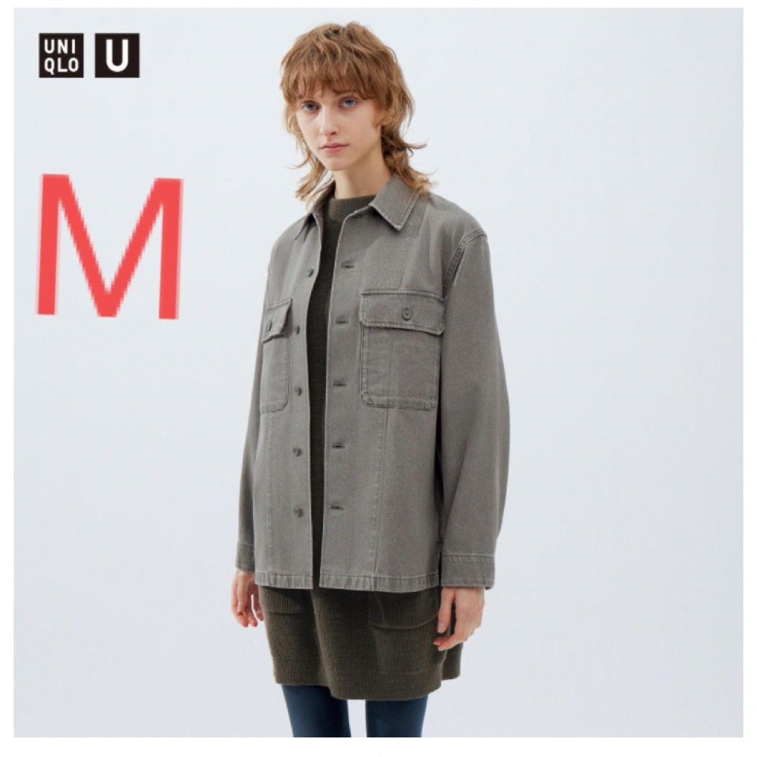 【新品M】ユニクロU デニムシャツジャケット セットアップ可能