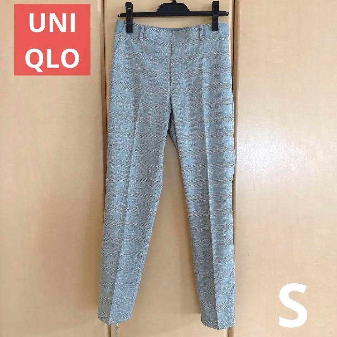 ■UNIQLO ユニクロ アンクルパンツ チェック柄 美品 | フリマアプリ ラクマ