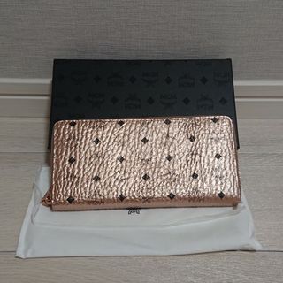 MCM 長財布  ピンクゴールド