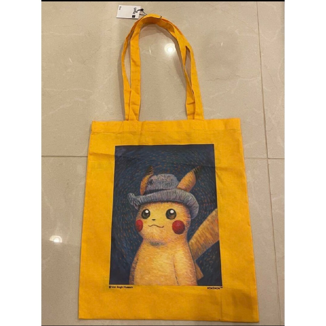新品未使用です即発送 ゴッホ ピカチュウ トートバック ポケカ
