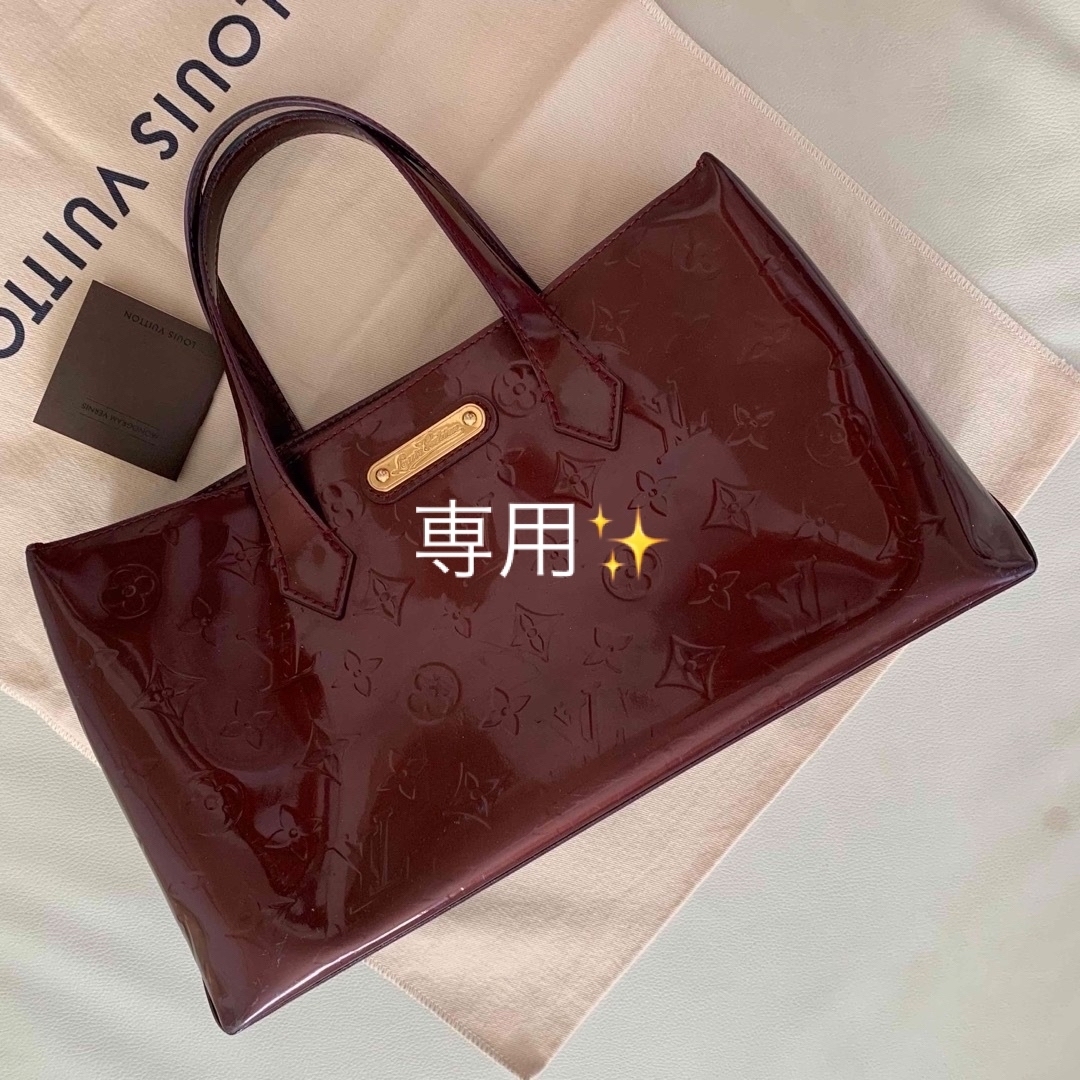 LOUIS VUITTON(ルイヴィトン)の再値下げ🩷ルイ・ヴィトン ヴェルニ  ウィルシャーPM ルージュフォーヴィスト レディースのバッグ(ハンドバッグ)の商品写真