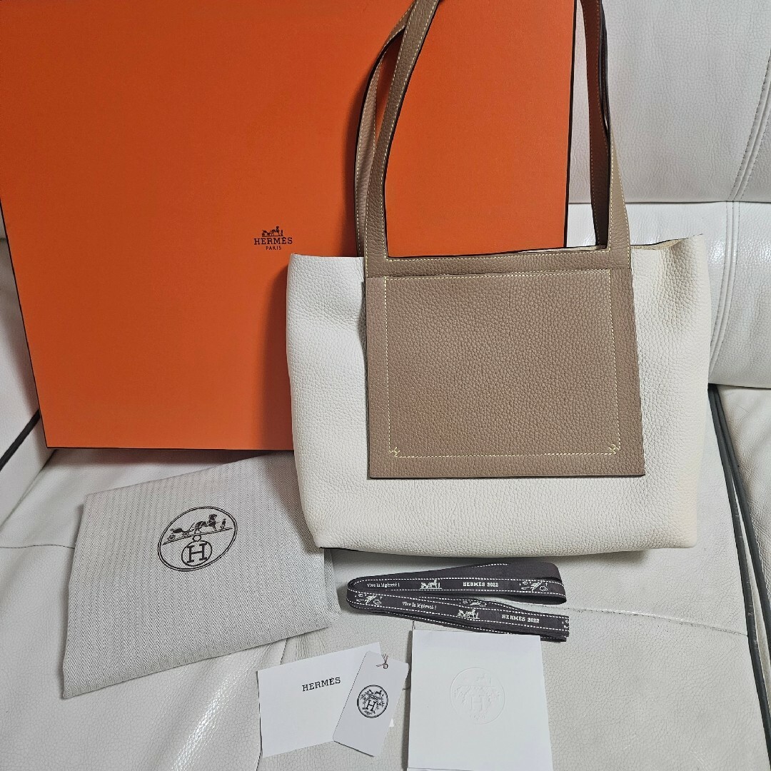 新品未使用♡♡HERMES エルメス カバセリエ31 ナタ チャイ トートバッグ