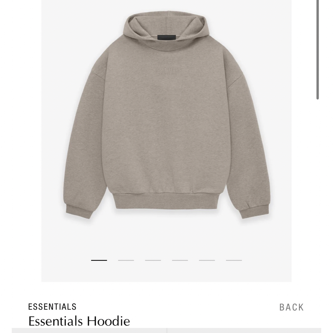 Essentials Hoodie Mサイズ