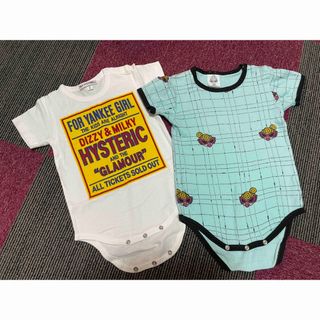 HYSTERIC MINI - ヒステリックミニ ロンパース フリー60〜70の通販 by ... ヒステリックミニ ヒスミニ ロンパース 男女 50 60 70 FREE