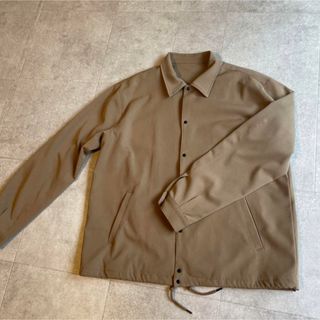 URBAN RESEARCH - U.S.W. ブルー ウール ニット ショールカラー