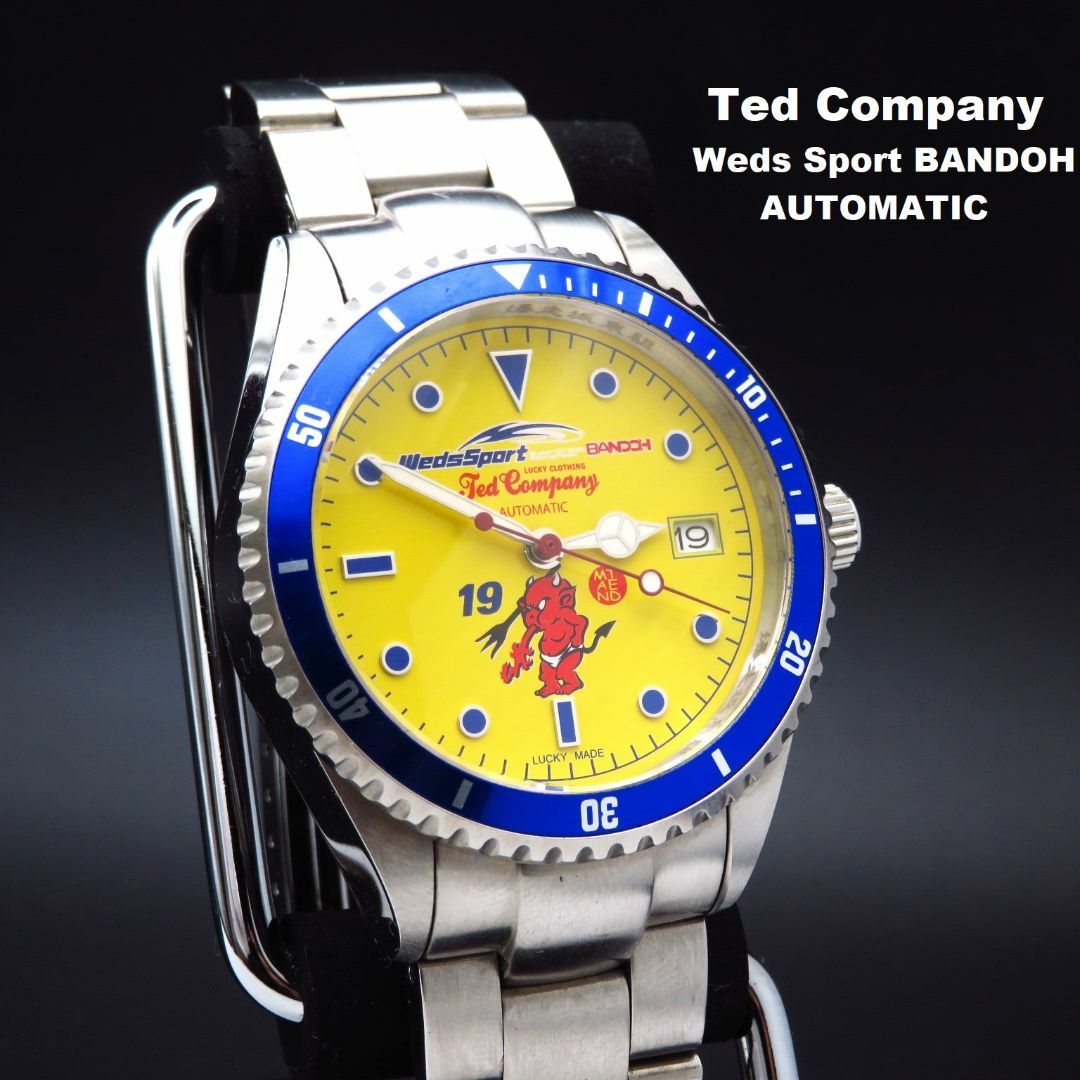 高質で安価 TEDMAN×WEDS×BANDOH WATCH 裏スケ 自動巻き腕時計 腕時計 ...